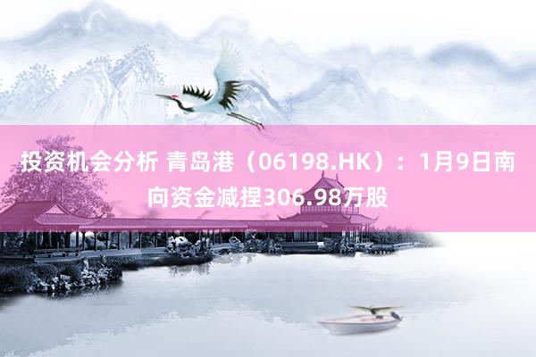 投资机会分析 青岛港（06198.HK）：1月9日南向资金减捏306.98万股